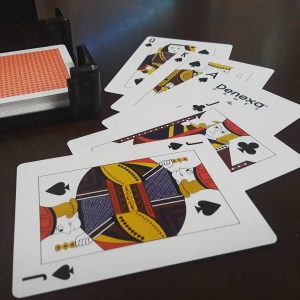 A really, really good Euchre hand (assuming spades are trump)