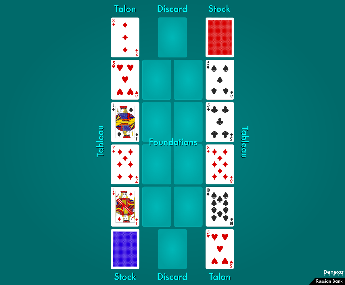 Russian Bank Crapette Denexa Games Russian Bank Crapette Denexa Games