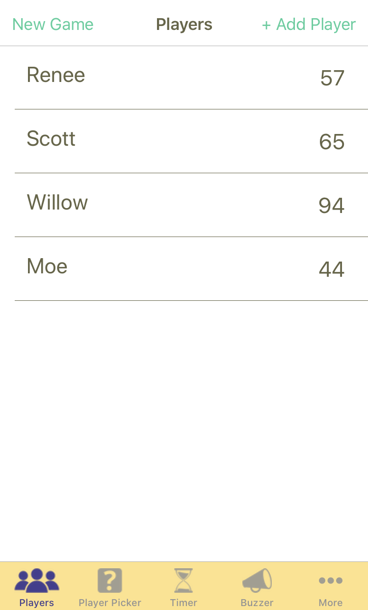 5 scorekeeping apps, reviewed Denexa Games