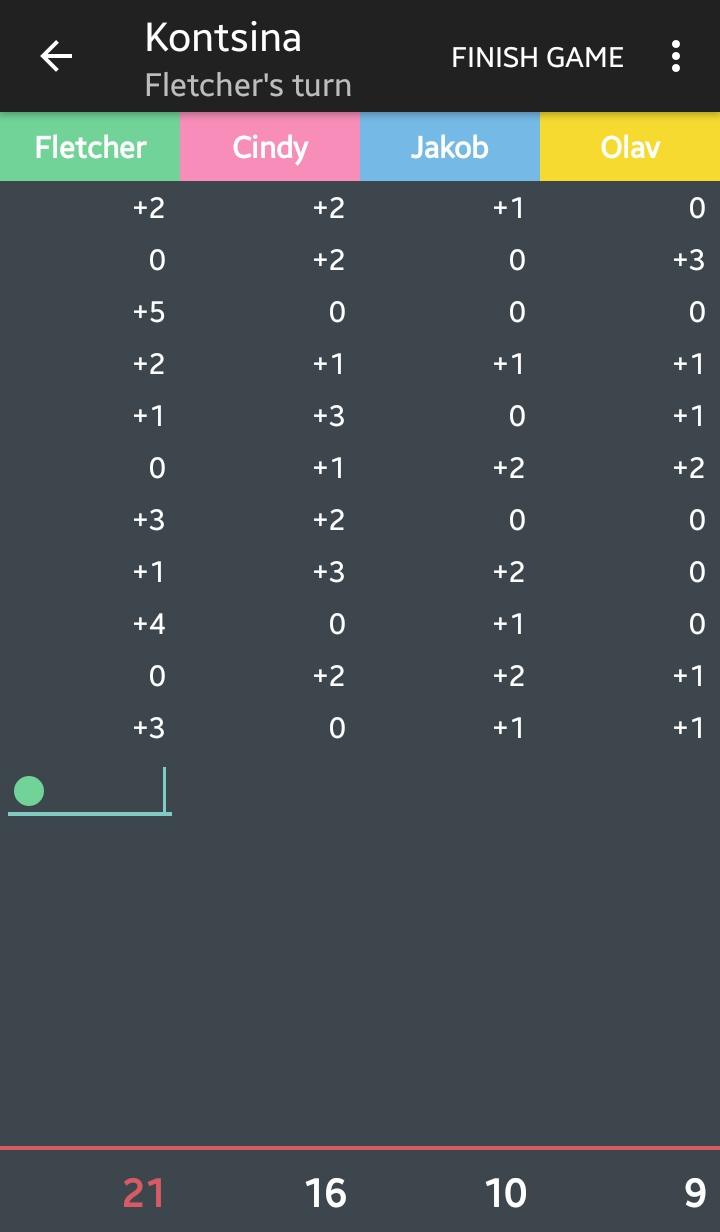 Score tracking service